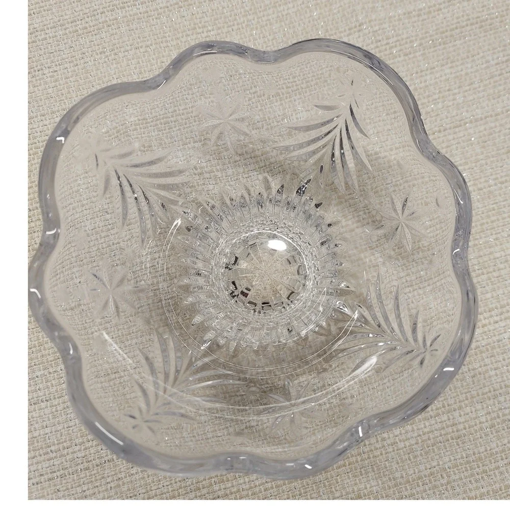 Celebrations by Mikasa Crystal Glass Bowl 6